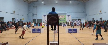 राष्ट्रिय ब्याडमिन्टन प्रतियोगितामा क्वाटर फाइनलका खेल सम्पन्न  